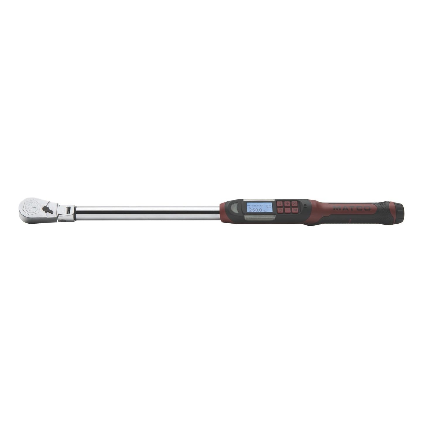 MATCO 1/2 DRIVE FLEX HEAD ELECTRONIC TORQUE WRENCH 30-300 FT. LBS. WITH ANGLE — CFMotors