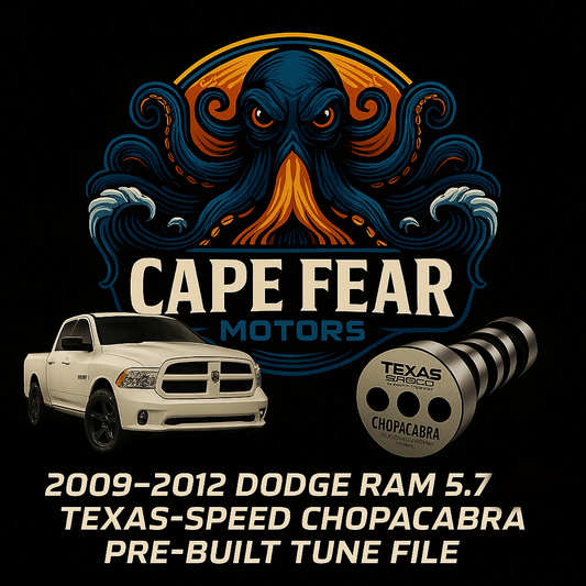 2009-2012 Dodge Ram Hemi Chopacabra and VVT Lockout Pre-Written Tune Files | HP Tuners, Pre-Built Tune Files | HP Tuners Required