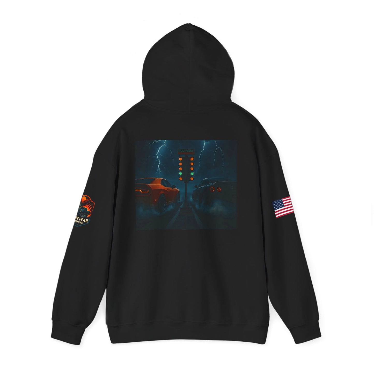 Cape Fear Motors Hoodie, Unisex Hooded Sweatshirt, Graphic Sweatshirt, Perfect for Outdoor Events, Cozy Gift Idea, [...]