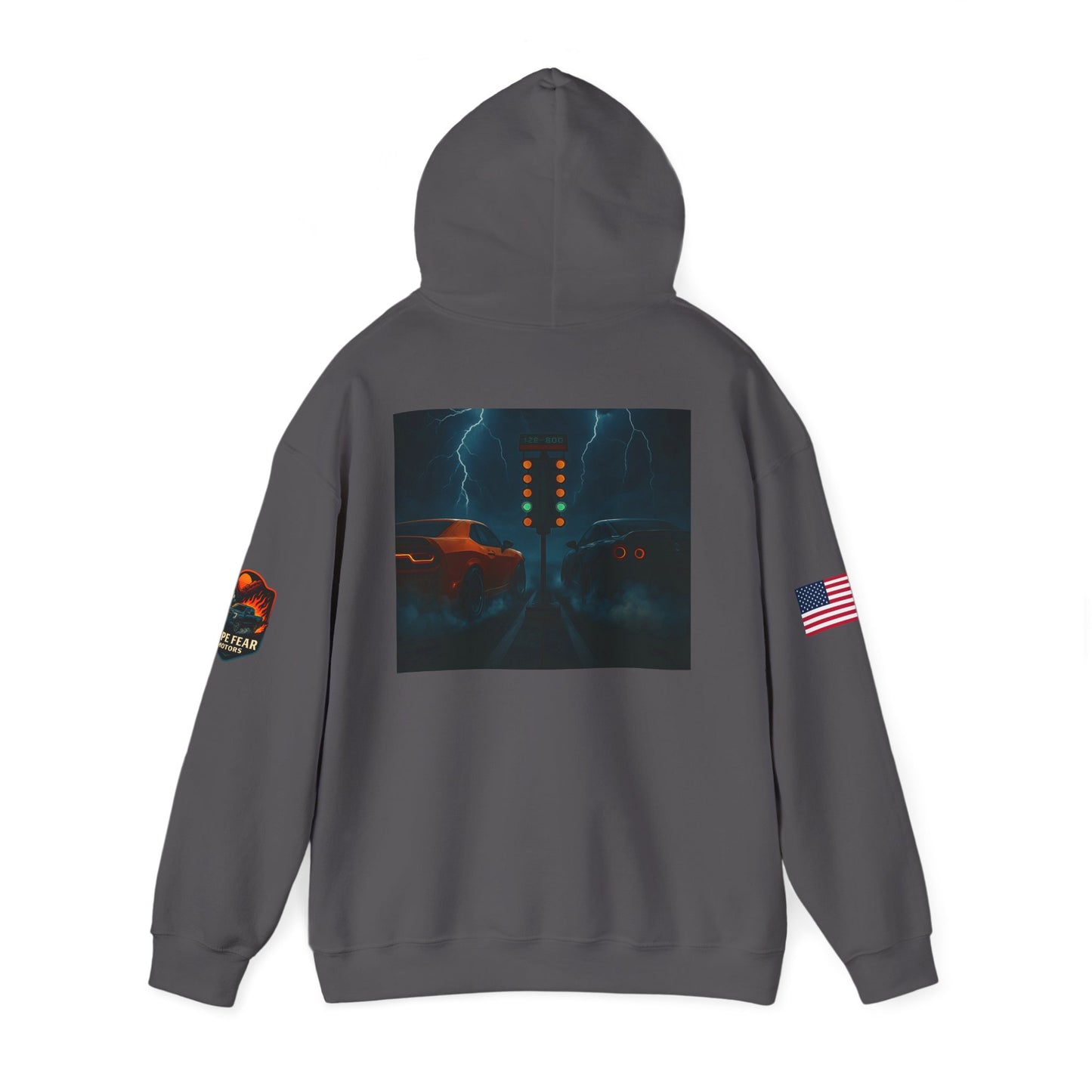 Cape Fear Motors Hoodie, Unisex Hooded Sweatshirt, Graphic Sweatshirt, Perfect for Outdoor Events, Cozy Gift Idea, [...]