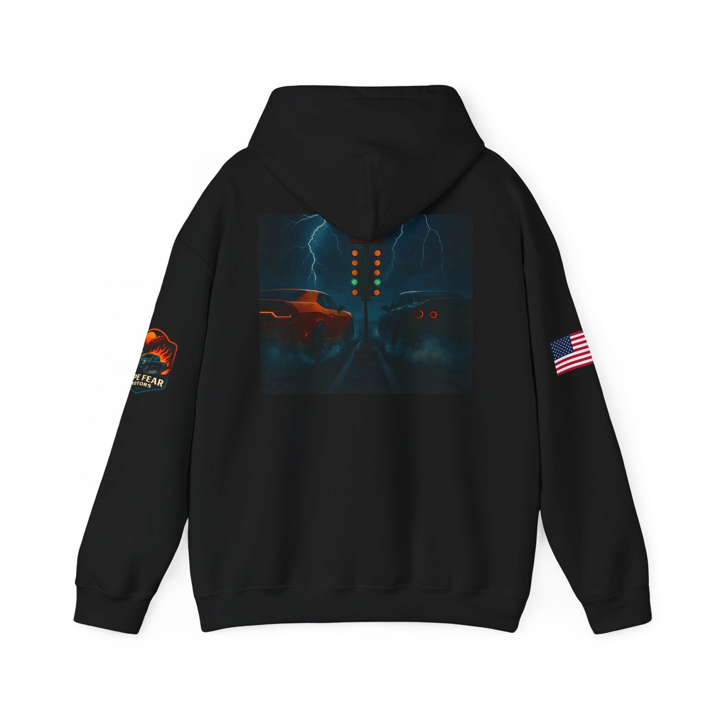 Cape Fear Motors Hoodie, Unisex Hooded Sweatshirt, Graphic Sweatshirt, Perfect for Outdoor Events, Cozy Gift Idea, [...]
