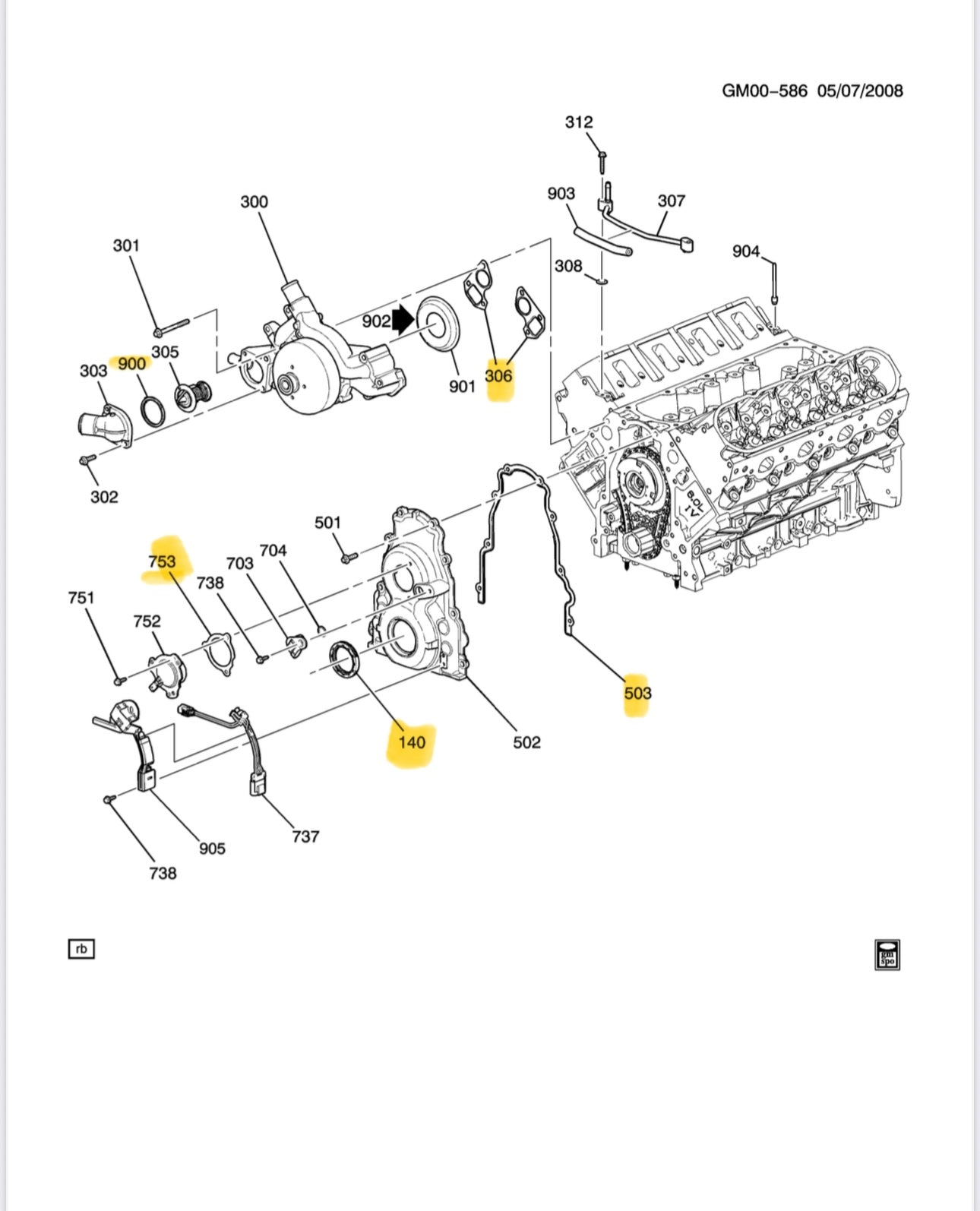 2007 - 2013 OEM GM DOD Delete Parts Kit